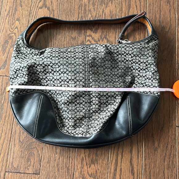 Coach Black Signature Bag - Picture 7 of 8